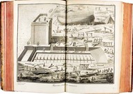 Marine, chantier de construction, d'après les dessins de Bellin
In Recueil de planches sur les sciences, les arts libéraux, et les arts méchaniques, avec leur explication, vol. VII, Paris, Briasson et Le Breton, 1769